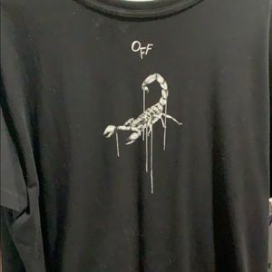Off-white scorpion shirt